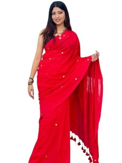 Handloom Traditional Saree with Tassels