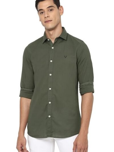 Men's Solid Slim fit Shirt